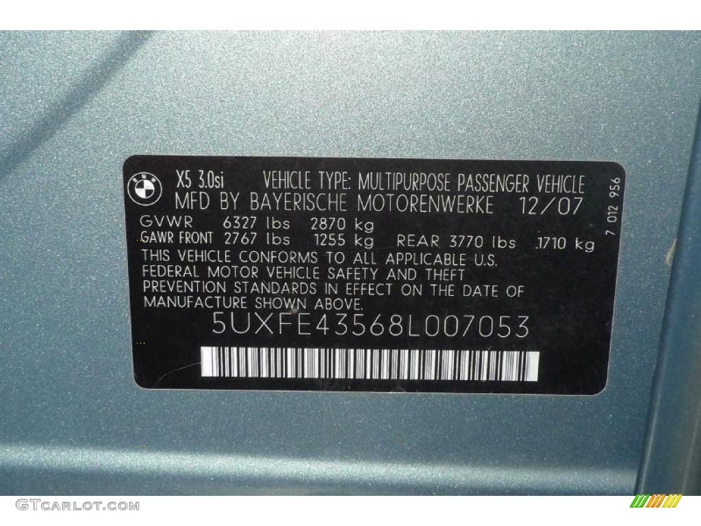 2008 X5 3.0si - Mineral Green Metallic / Sand Beige photo #40