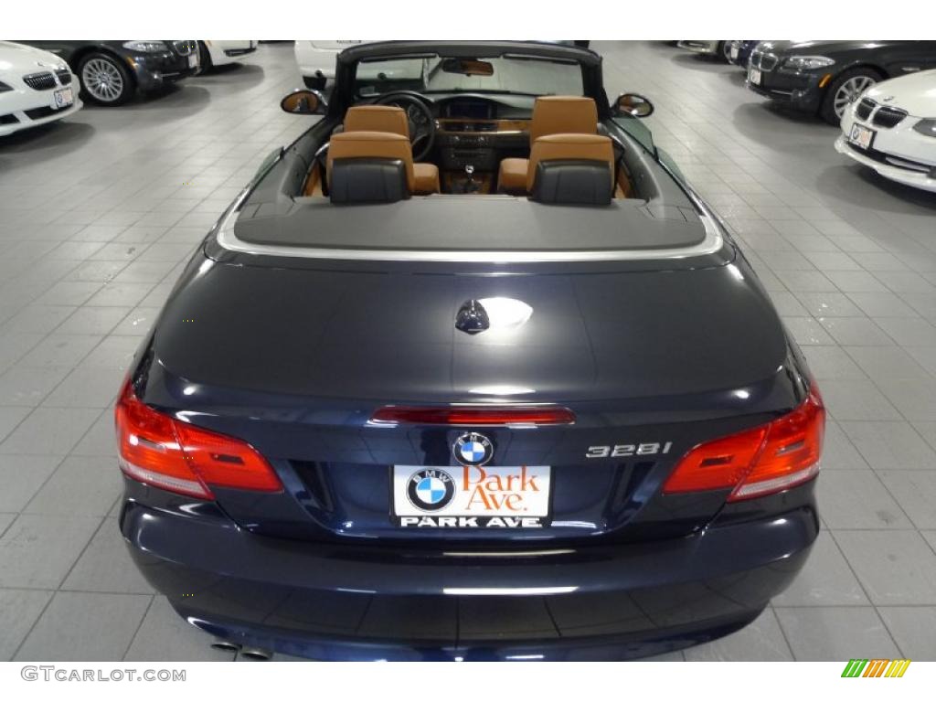 2008 3 Series 328i Convertible - Monaco Blue Metallic / Saddle Brown/Black photo #10