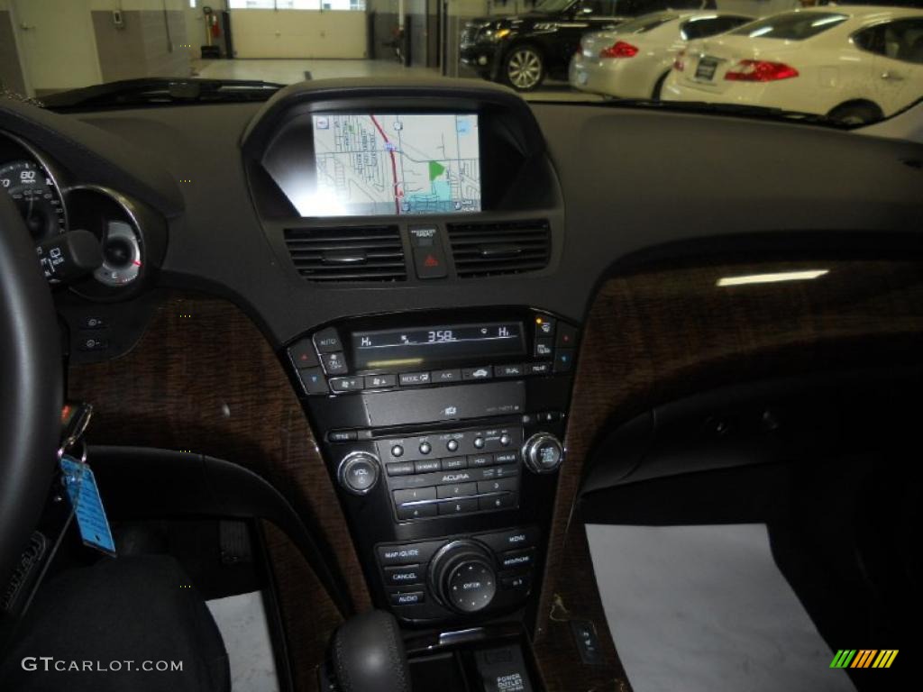 2010 MDX Technology - Grigio Metallic / Ebony photo #20