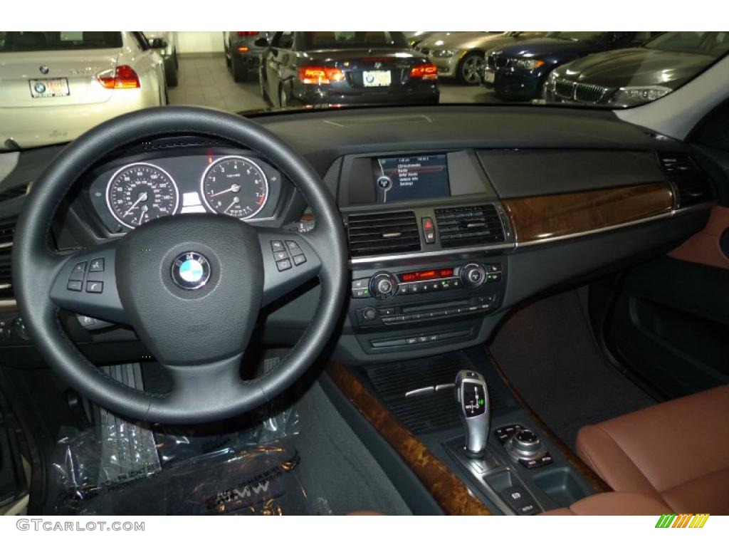 2011 BMW X5 xDrive 35i Cinnamon Dashboard Photo #42791345