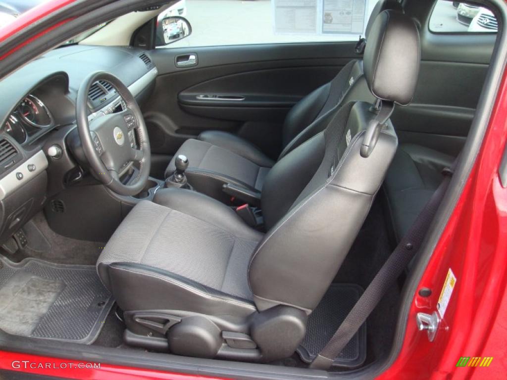 Ebony Interior 2006 Chevrolet Cobalt SS Supercharged Coupe Photo #42793185