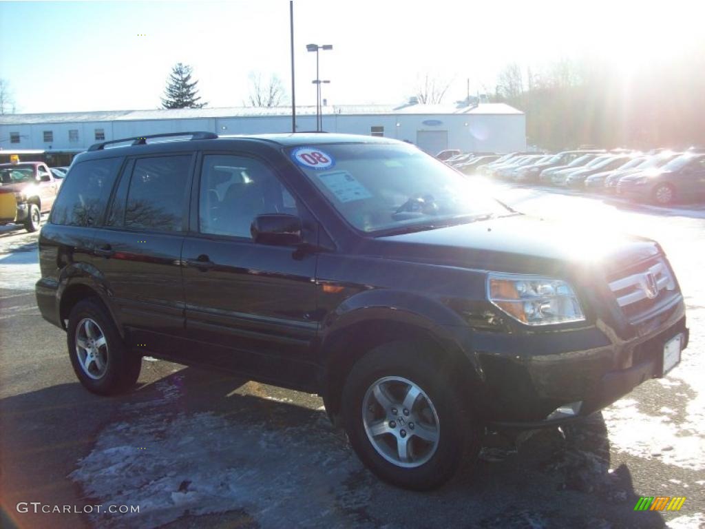 2008 Pilot Special Edition 4WD - Formal Black / Gray photo #1