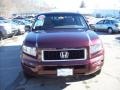 2008 Dark Cherry Pearl Honda Ridgeline RTX  photo #3