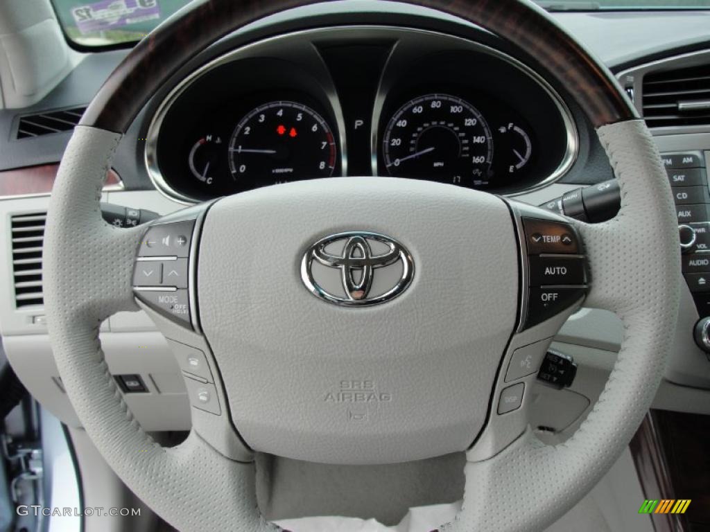 2011 Toyota Avalon Limited Light Gray Dashboard Photo #42794845