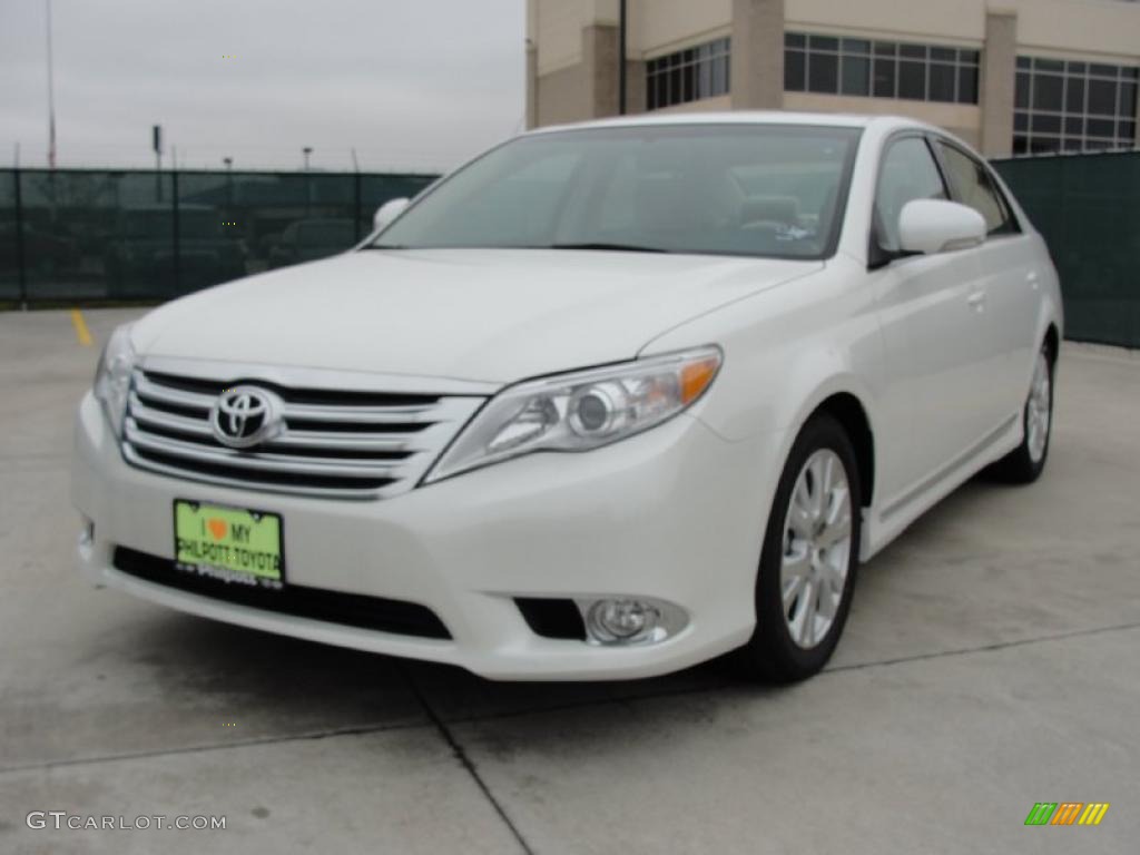 Blizzard White Pearl 2011 Toyota Avalon Standard Avalon Model Exterior Photo #42795469
