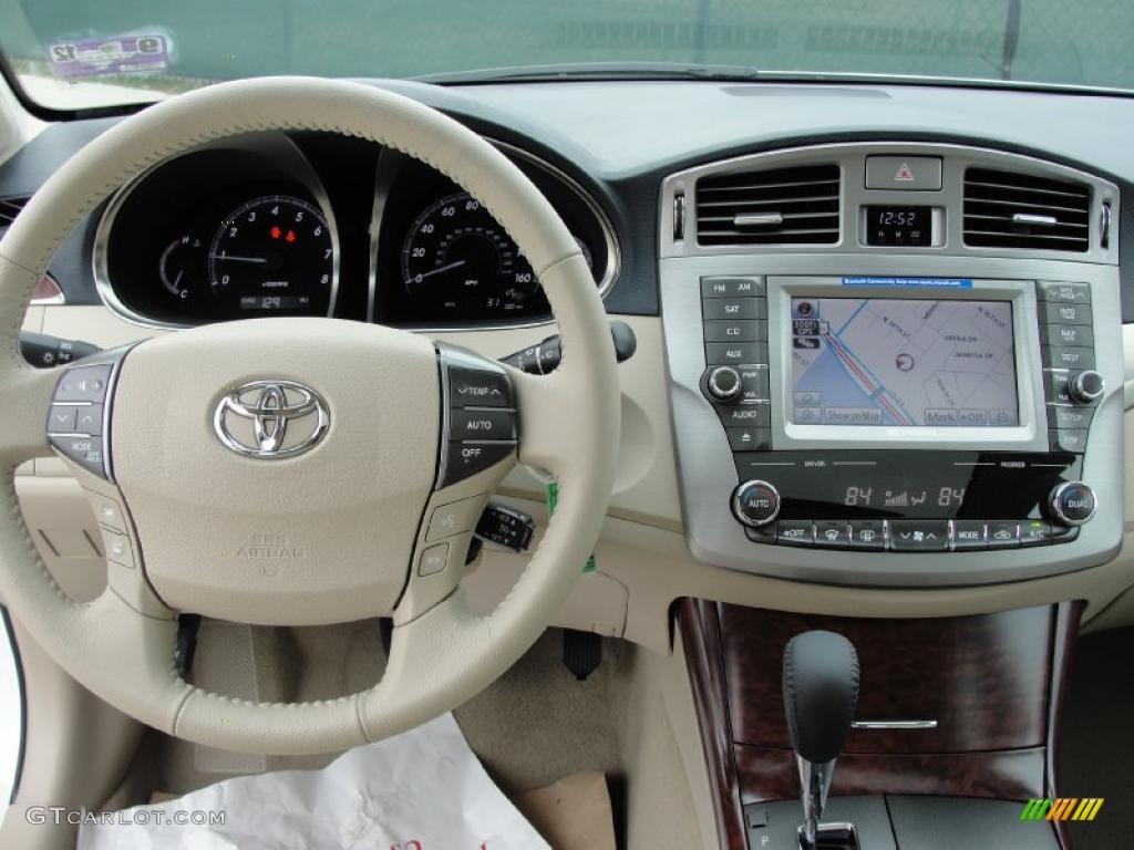2011 Toyota Avalon Standard Avalon Model Ivory Dashboard Photo #42795709