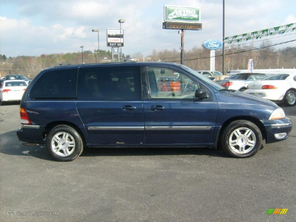 2002 Windstar SE - True Blue Metallic / Medium Graphite Grey photo #8