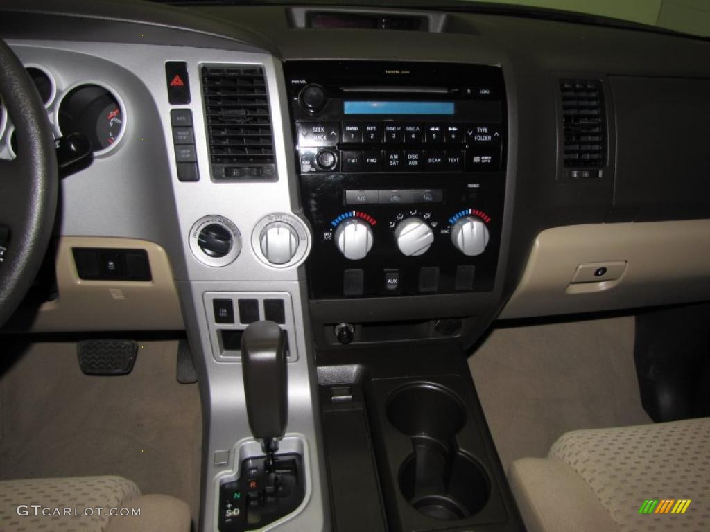 2008 Tundra SR5 Double Cab 4x4 - Pyrite Mica / Beige photo #8