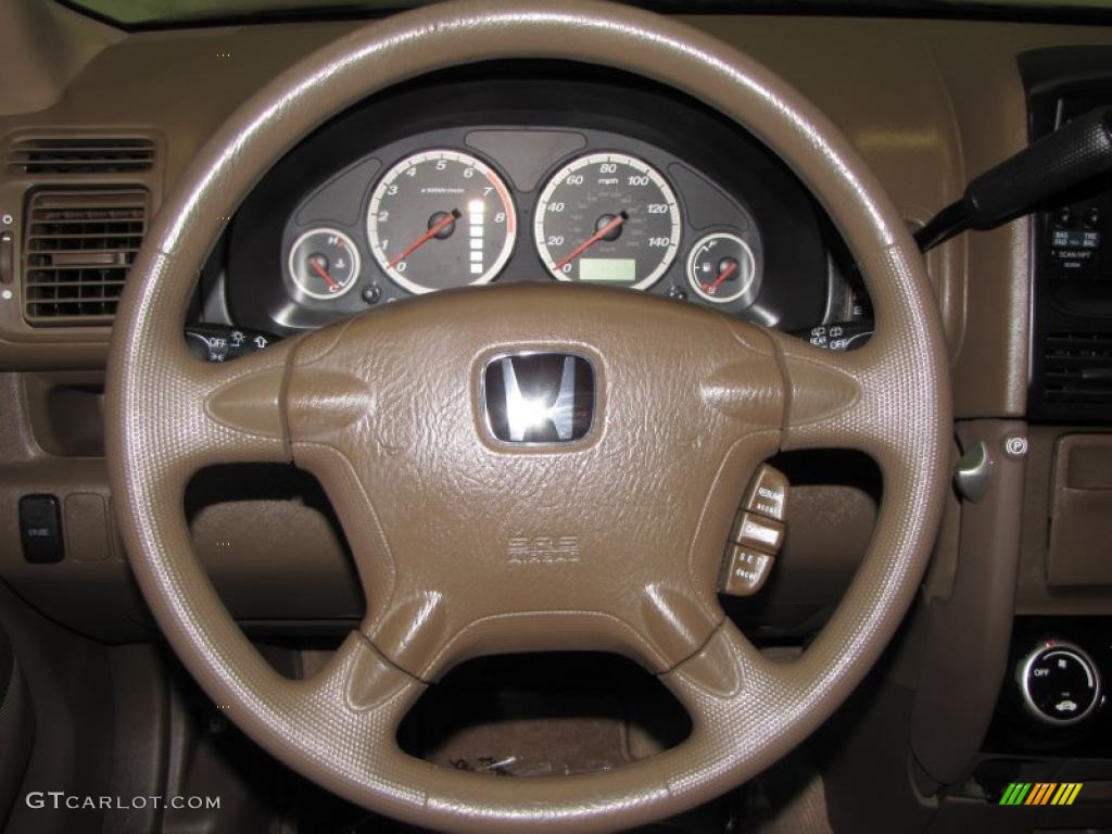 2002 CR-V LX 4WD - Chianti Red Pearl / Saddle photo #9
