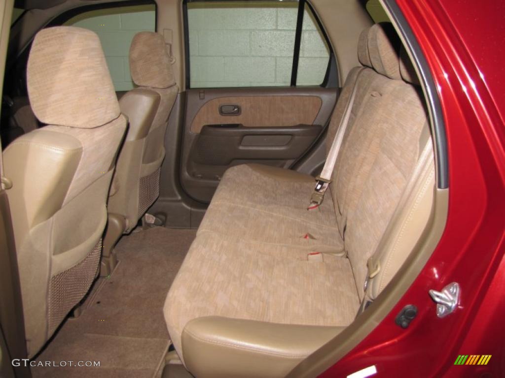Saddle Interior 2002 Honda CR-V LX 4WD Photo #42798529