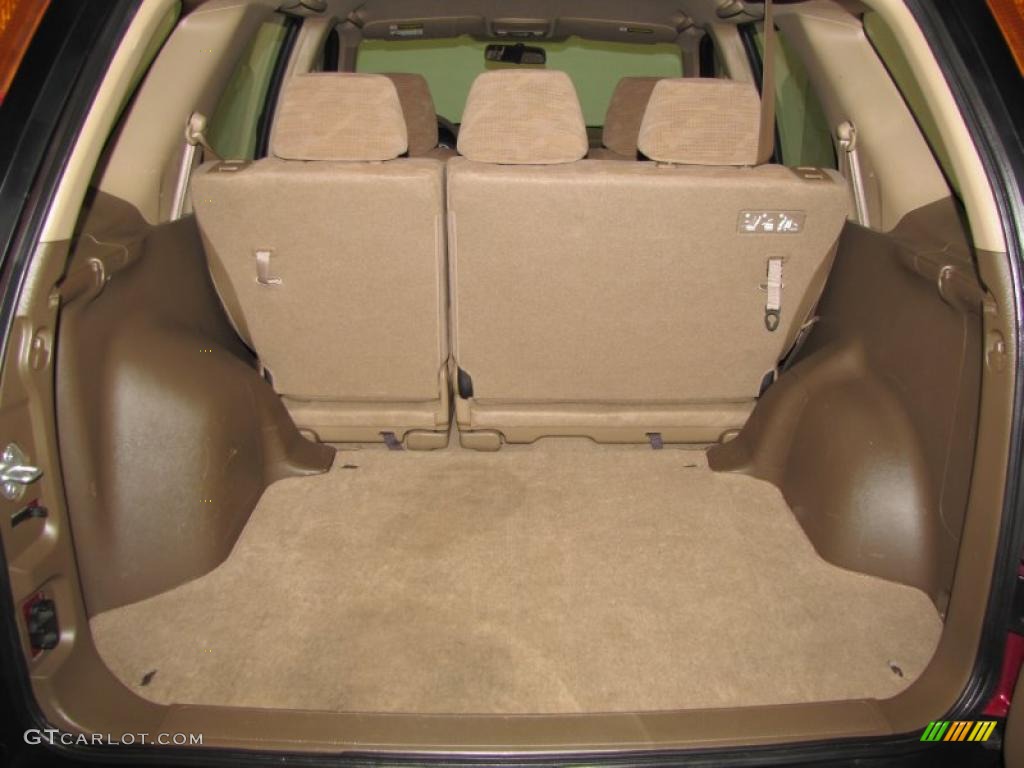 2002 Honda CR-V LX 4WD Trunk Photo #42798613