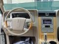 Camel/Sand Piping 2008 Lincoln Navigator Luxury Dashboard