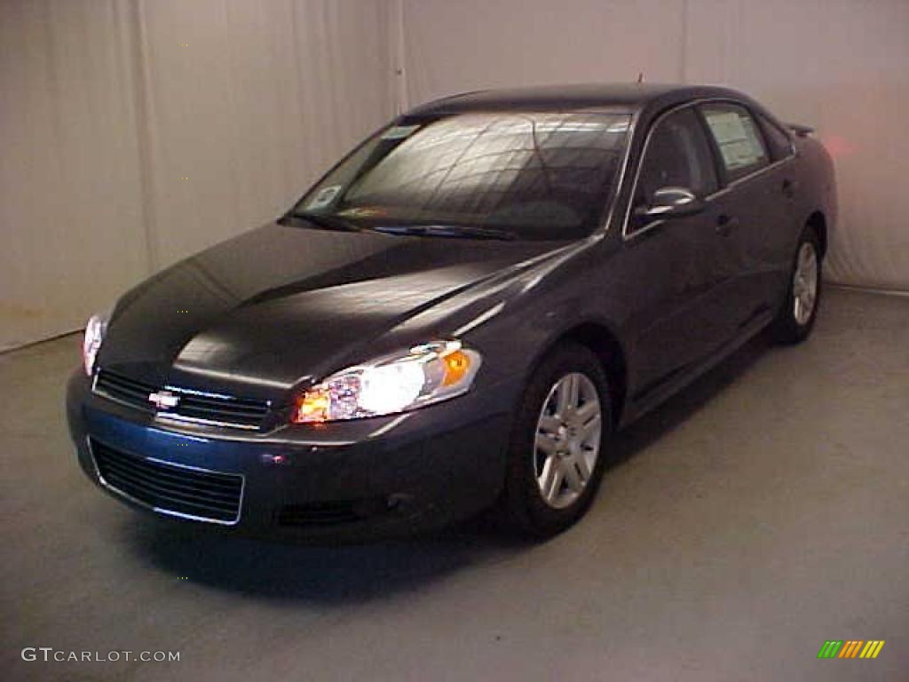 2011 Impala LT - Cyber Gray Metallic / Ebony photo #3