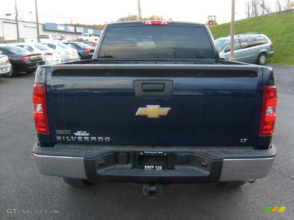 2010 Silverado 1500 LT Extended Cab 4x4 - Imperial Blue Metallic / Ebony photo #6