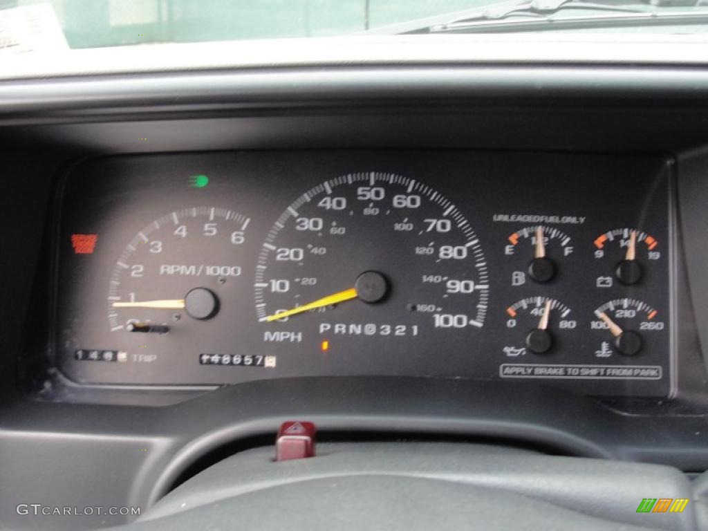 1998 Chevrolet C/K K1500 Extended Cab 4x4 Gauges Photo #42800281