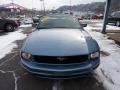 2005 Windveil Blue Metallic Ford Mustang V6 Deluxe Convertible  photo #4