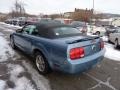 2005 Windveil Blue Metallic Ford Mustang V6 Deluxe Convertible  photo #8
