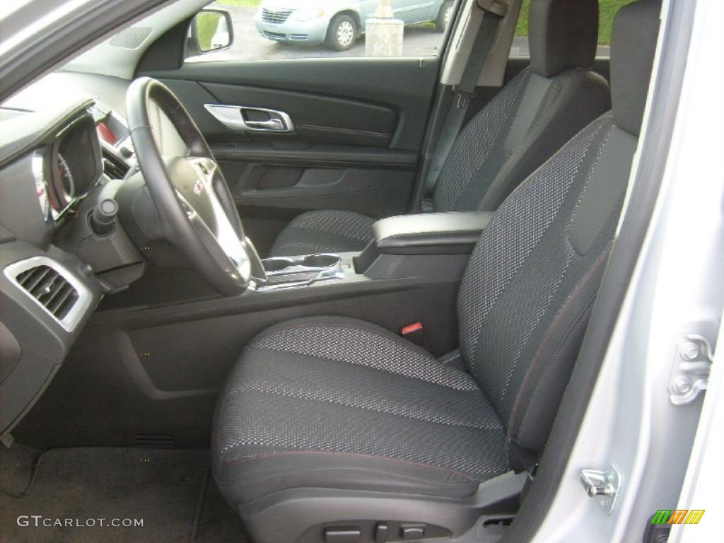 Jet Black Interior 2010 GMC Terrain SLE AWD Photo #42803409