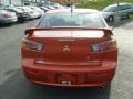 2010 Rotor Glow Orange Metallic Mitsubishi Lancer GTS  photo #6