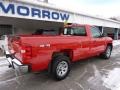 2008 Victory Red Chevrolet Silverado 1500 LS Regular Cab 4x4  photo #10