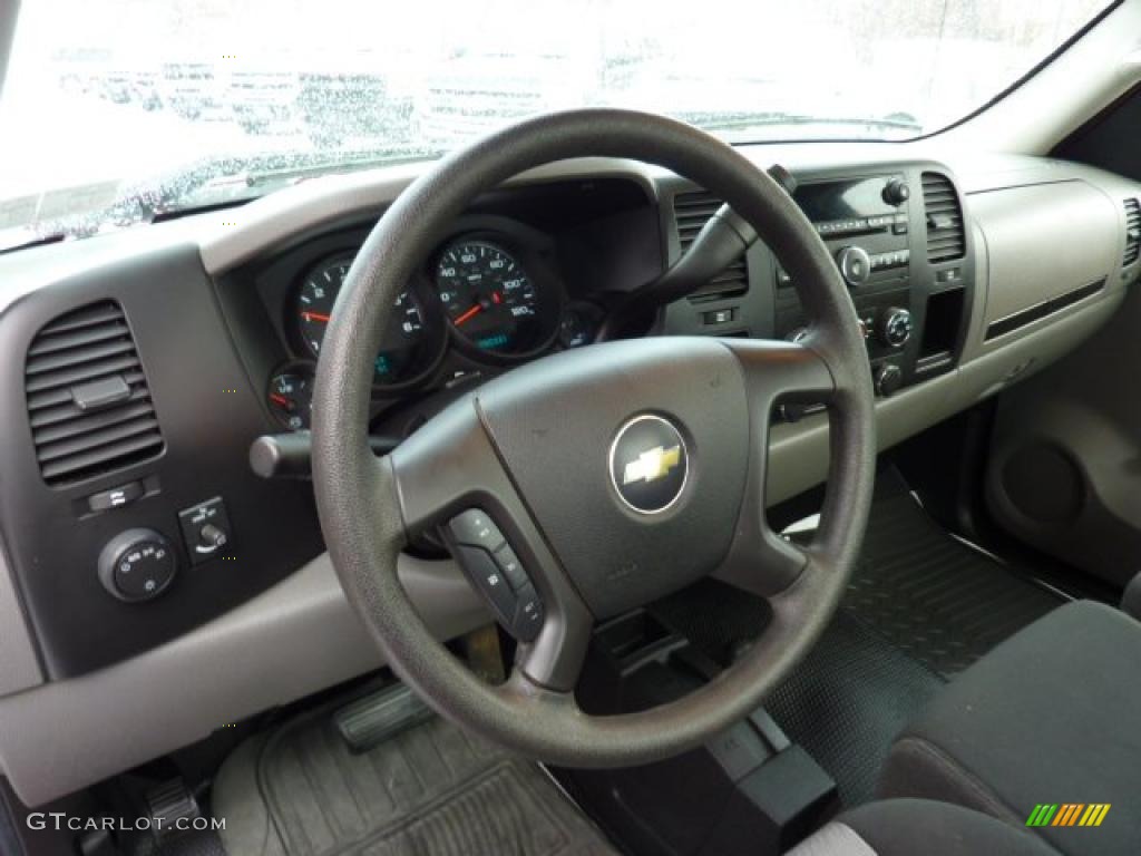 2008 Silverado 1500 LS Regular Cab 4x4 - Victory Red / Dark Titanium photo #15