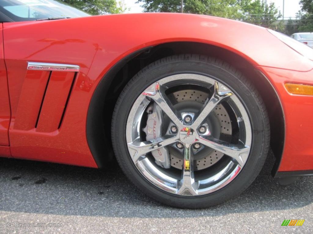 2011 Chevrolet Corvette Grand Sport Convertible Wheel Photo #42804630