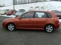 Electric Orange 2007 Kia Spectra Spectra5 SX Wagon Exterior