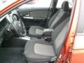 Black 2007 Kia Spectra Spectra5 SX Wagon Interior Color