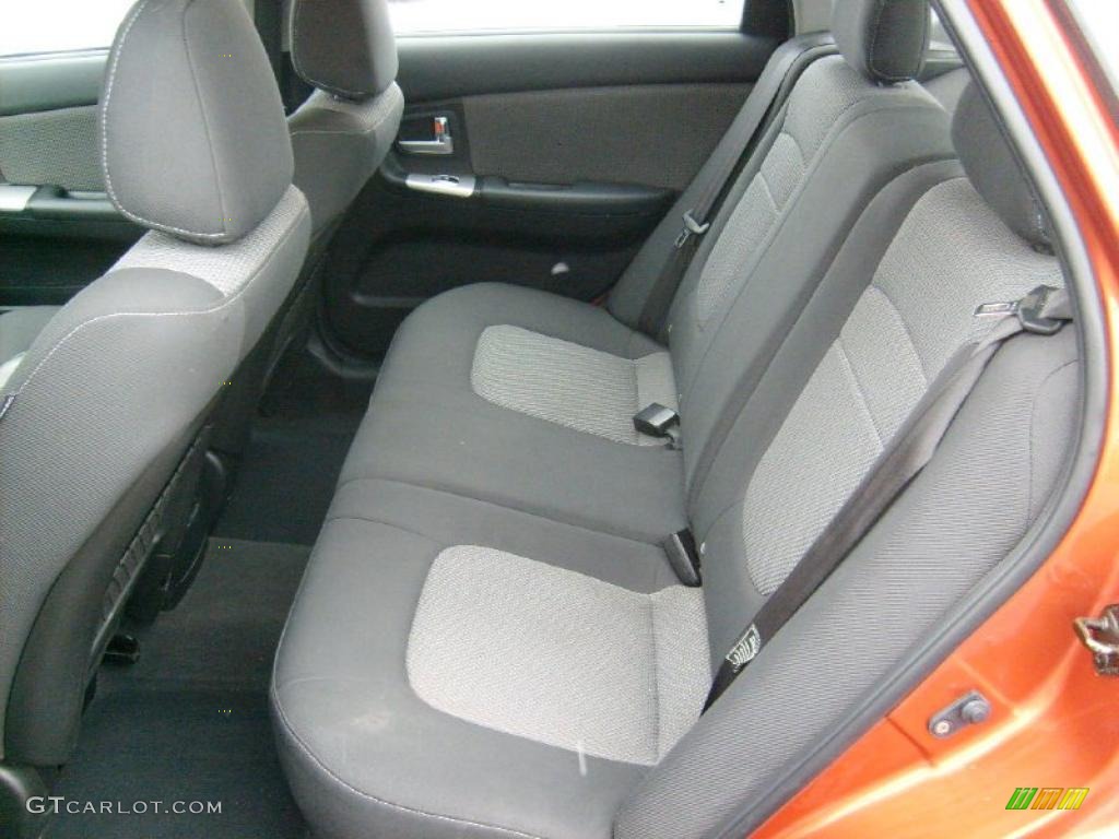 Black Interior 2007 Kia Spectra Spectra5 SX Wagon Photo #42805145