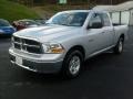 2010 Bright Silver Metallic Dodge Ram 1500 ST Quad Cab 4x4  photo #3