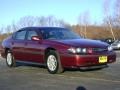 2001 Dark Carmine Red Metallic Chevrolet Impala   photo #9