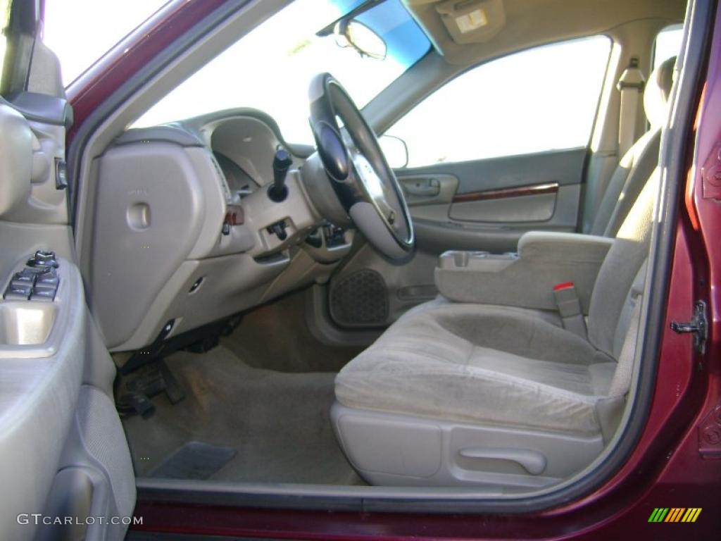 2001 Impala  - Dark Carmine Red Metallic / Medium Gray photo #10