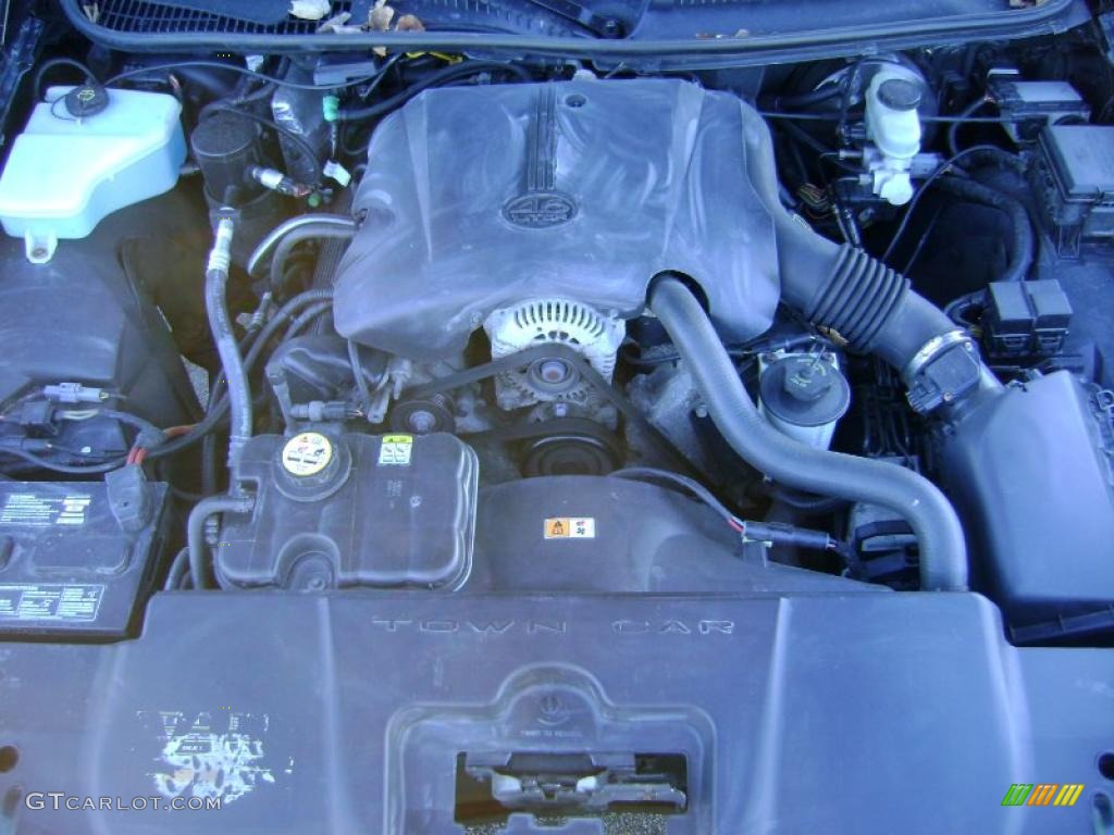 2001 Lincoln Town Car Signature 4.6 Liter SOHC 16-Valve V8 Engine Photo #42806759