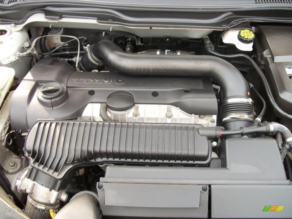 2005 Volvo S40 T5 AWD 2.5 Liter Turbocharged DOHC 20 Valve Inline 5 Cylinder Engine Photo #42807672