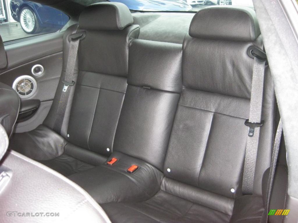 Black Interior 2008 BMW M6 Coupe Photo #42810557
