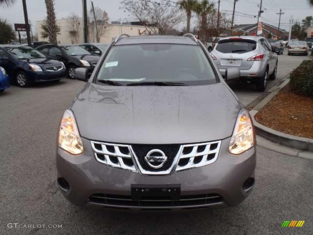 2011 Rogue SV AWD - Platinum Graphite / Black photo #2