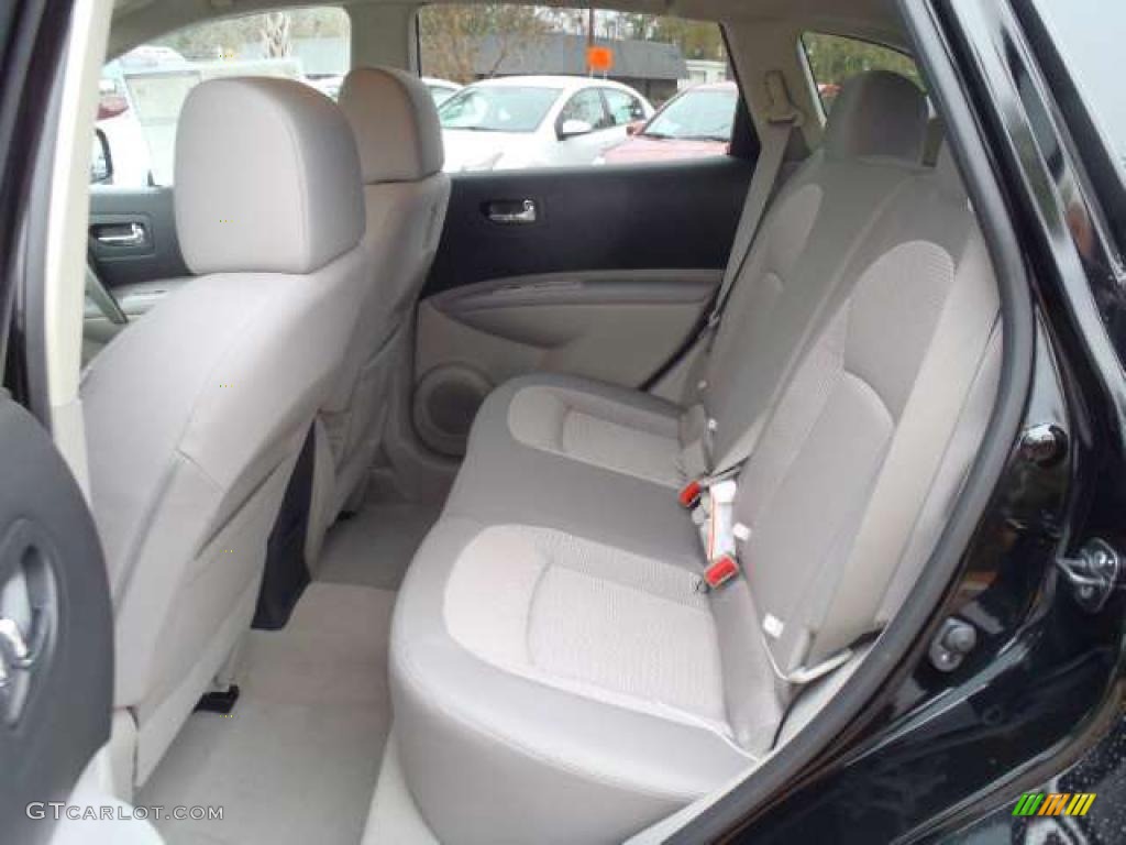 2011 Rogue SV - Wicked Black / Gray photo #7