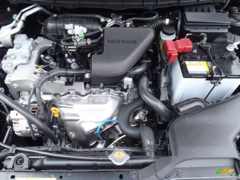 2011 Rogue SV - Wicked Black / Gray photo #10