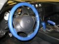 1997 Dodge Viper Black Interior Steering Wheel Photo