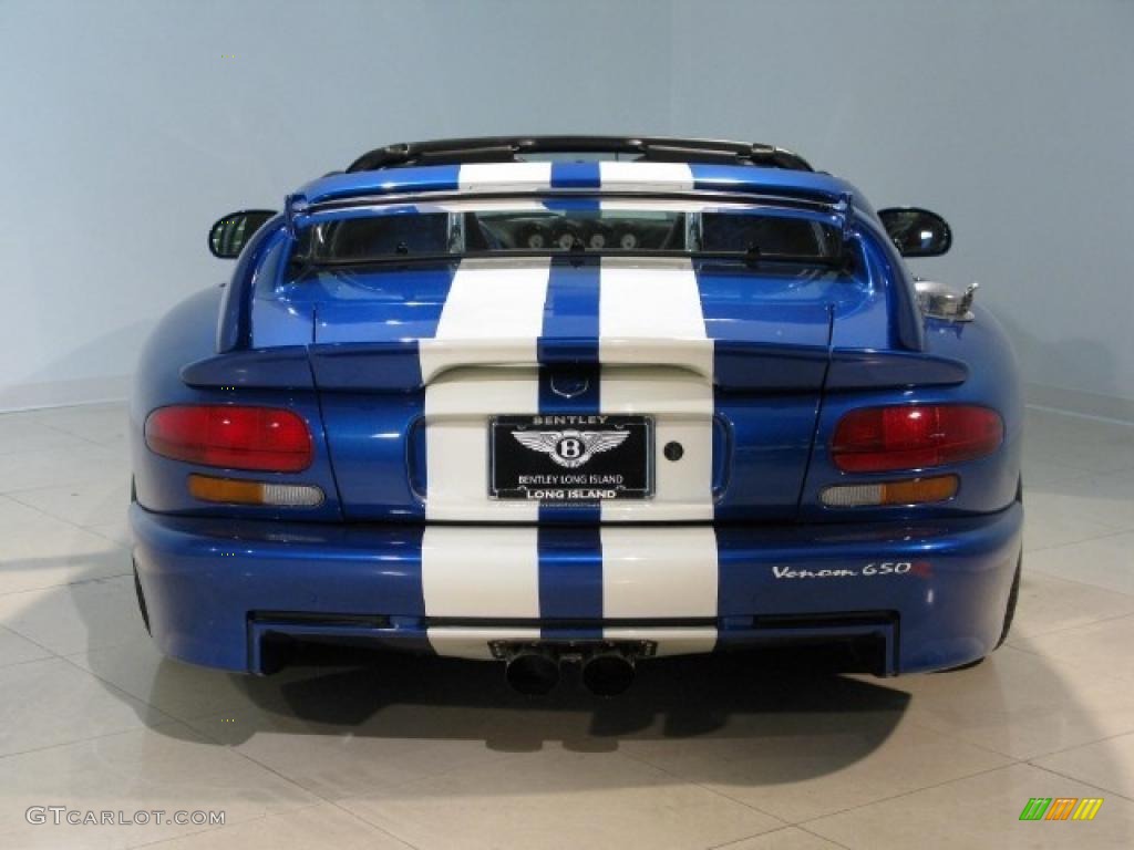 1997 Viper Hennessey Venom 650R - GTS Blue Pearl / Black photo #26