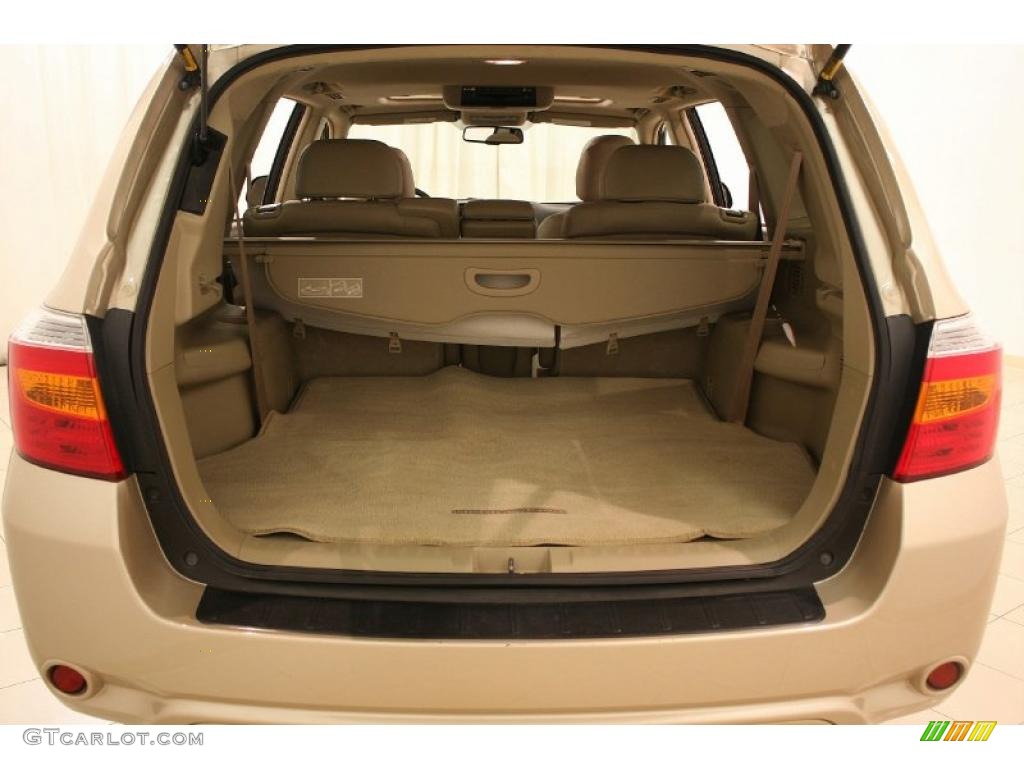 2009 Highlander Limited 4WD - Sandy Beach Metallic / Sand Beige photo #29