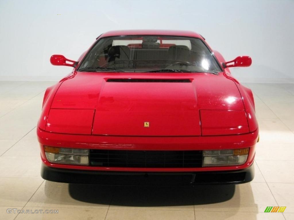 Red 1986 Ferrari Testarossa Standard Testarossa Model Exterior Photo #42814158