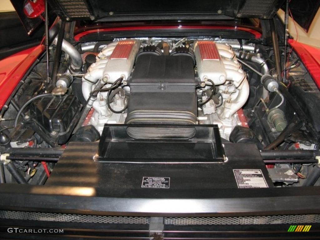 1986 Ferrari Testarossa Standard Testarossa Model 4.9 Liter DOHC 48-Valve Flat 12 Cylinder Engine Photo #42814486