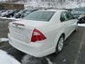 2011 White Suede Ford Fusion SE  photo #2