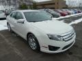 2011 White Suede Ford Fusion SE  photo #1