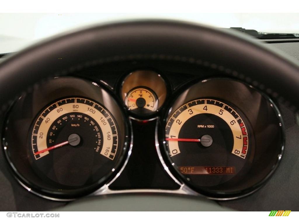 2008 Saturn Sky Red Line Roadster Gauges Photo #42815846