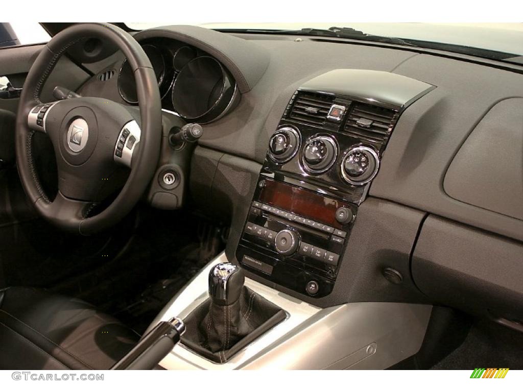 2008 Saturn Sky Red Line Roadster Black Dashboard Photo #42815938