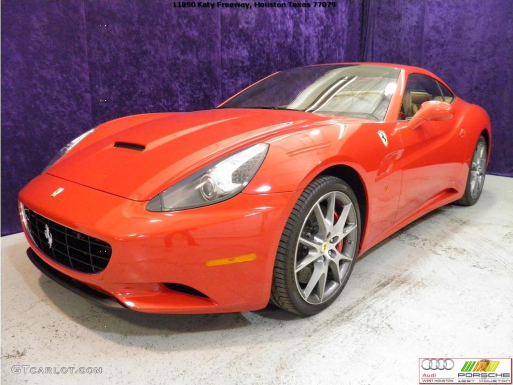Rosso Corsa (Red) 2010 Ferrari California Standard California Model Exterior Photo #42816710