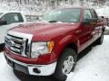 Red Candy Metallic 2011 Ford F150 XLT SuperCab 4x4 Exterior