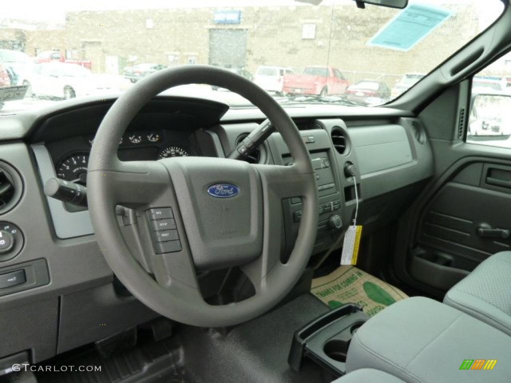2011 Ford F150 XL Regular Cab Steel Gray Dashboard Photo #42817966